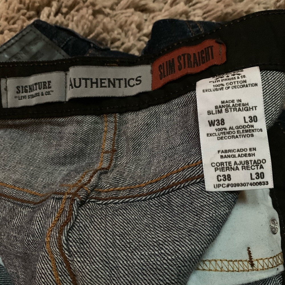Levi Strauss men’s jeans